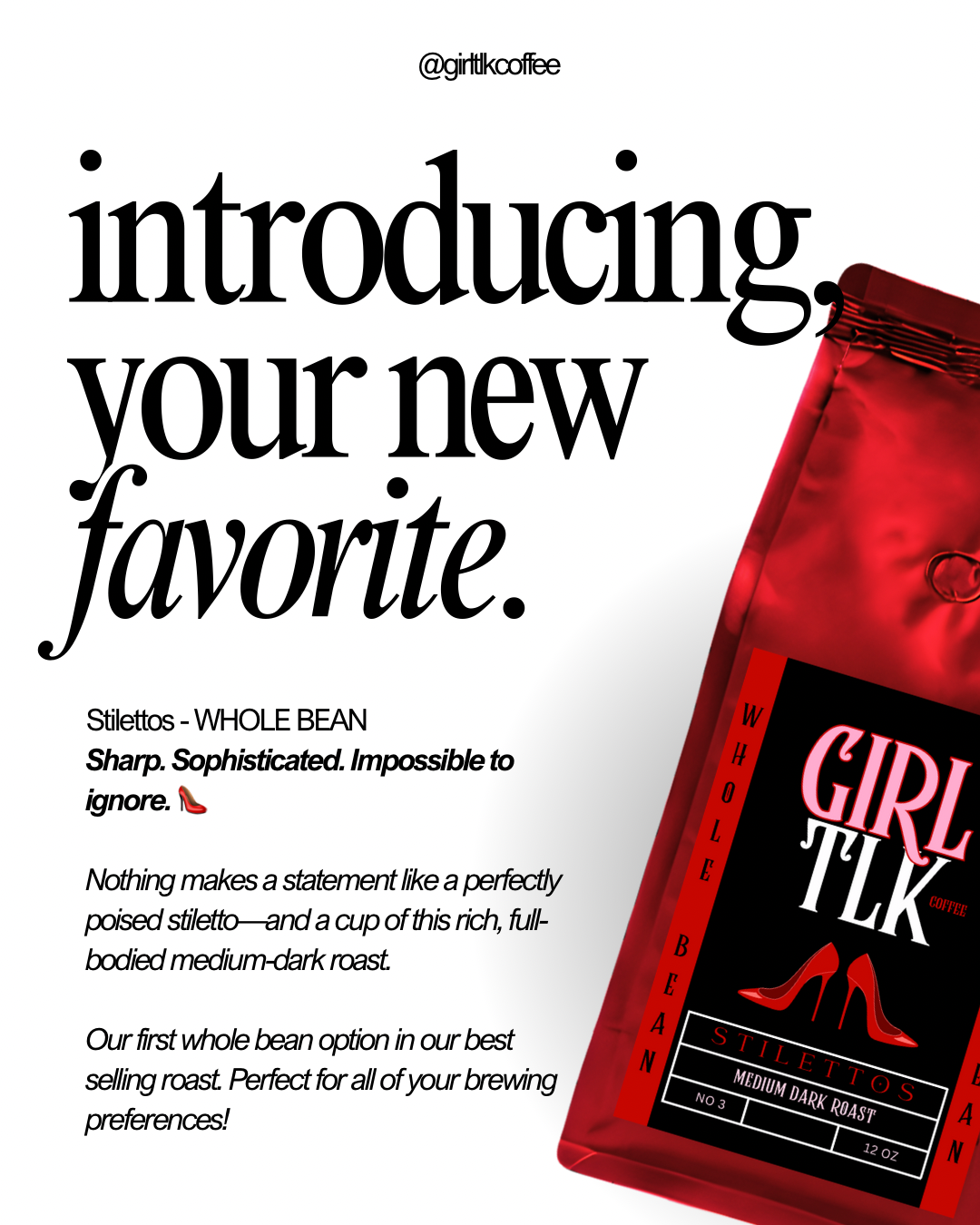 Stilettos - WHOLE BEAN 12oz